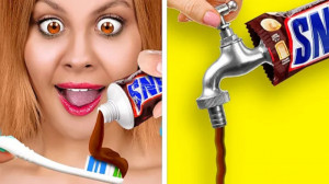 شوخی های غذایی خنده دار  غذای...