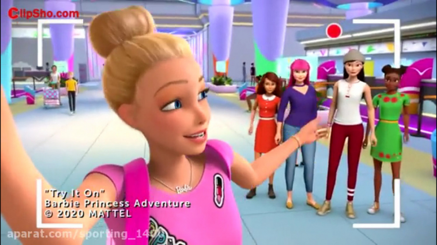 کلیپ باربی(سلفی فرودگاه)