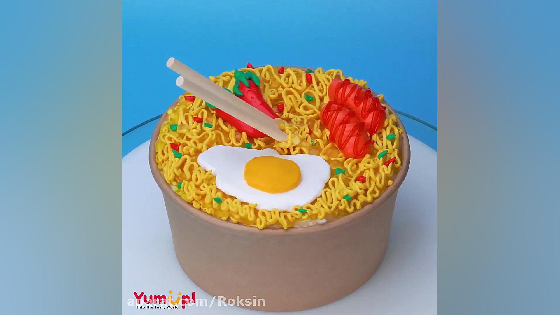 آموزش تزیین کیک:: تزیین کیک و...