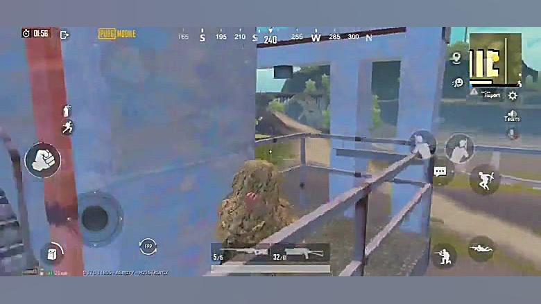 هرکت خفن بازی پابجی موبایل