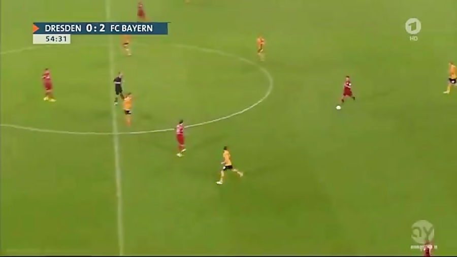 نیمه دوم بازی : دینامو درسدن 1...