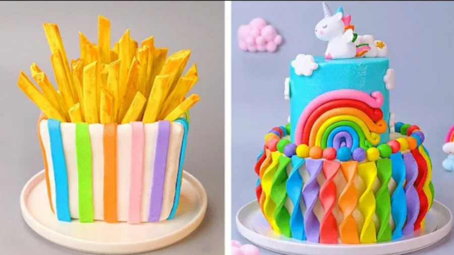 ایده های زیبا و جالب تزئین کیک...