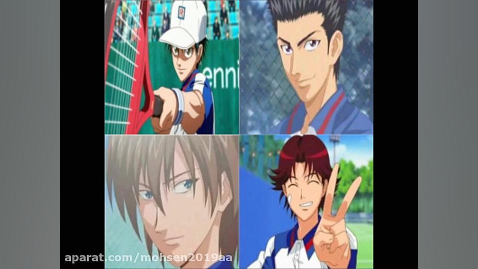 کارتون قهرمانان تنیس تاکشی موم...