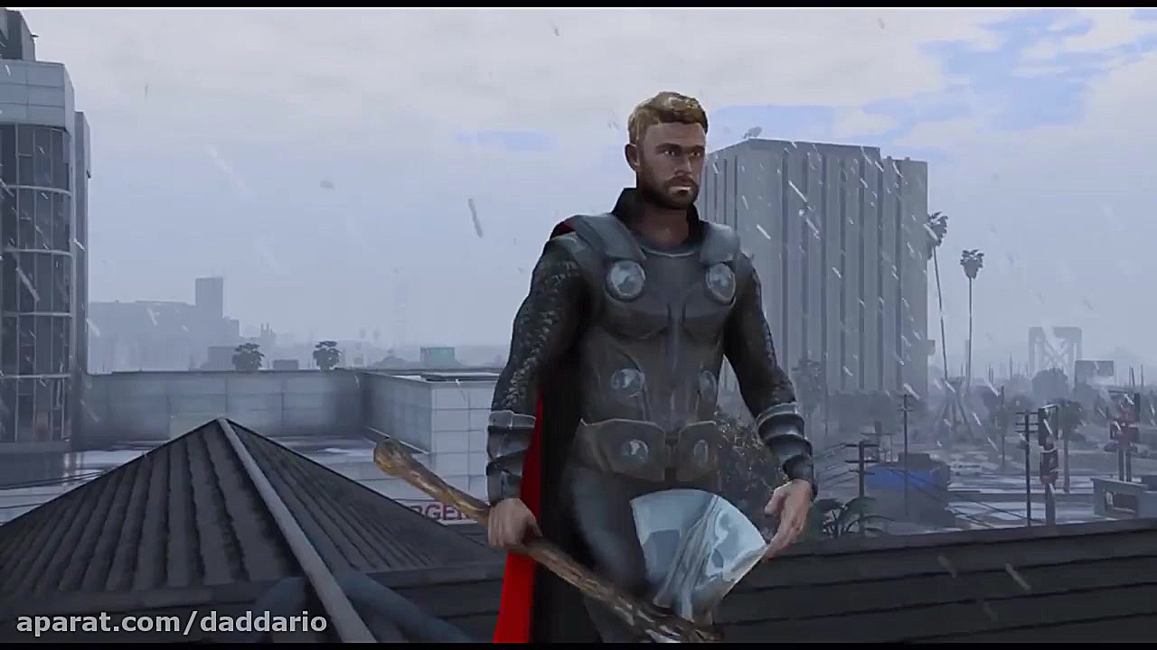 نبرد ثور با هالک باستر