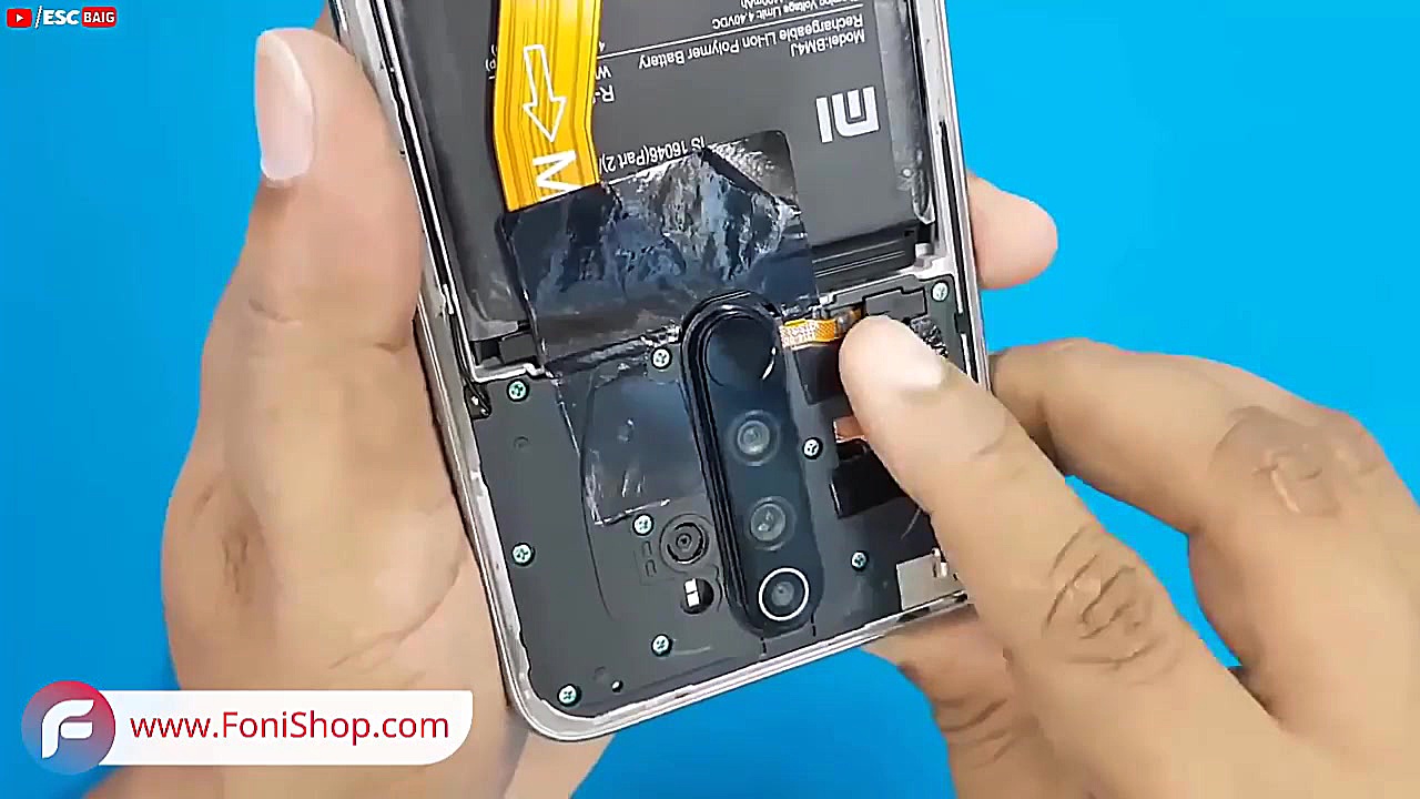 آموزش تعویض باتری گوشی شیائومی...