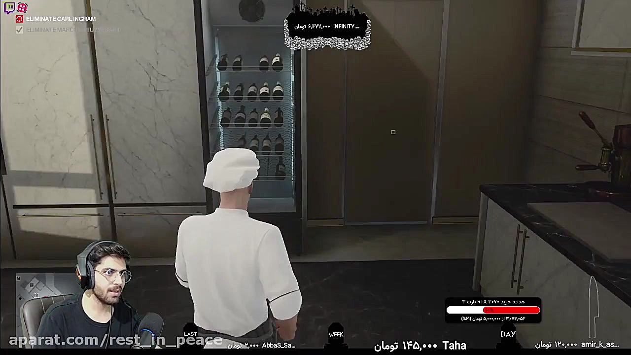 پارت 3 واکترو HITMAN 3 مرگ موش...