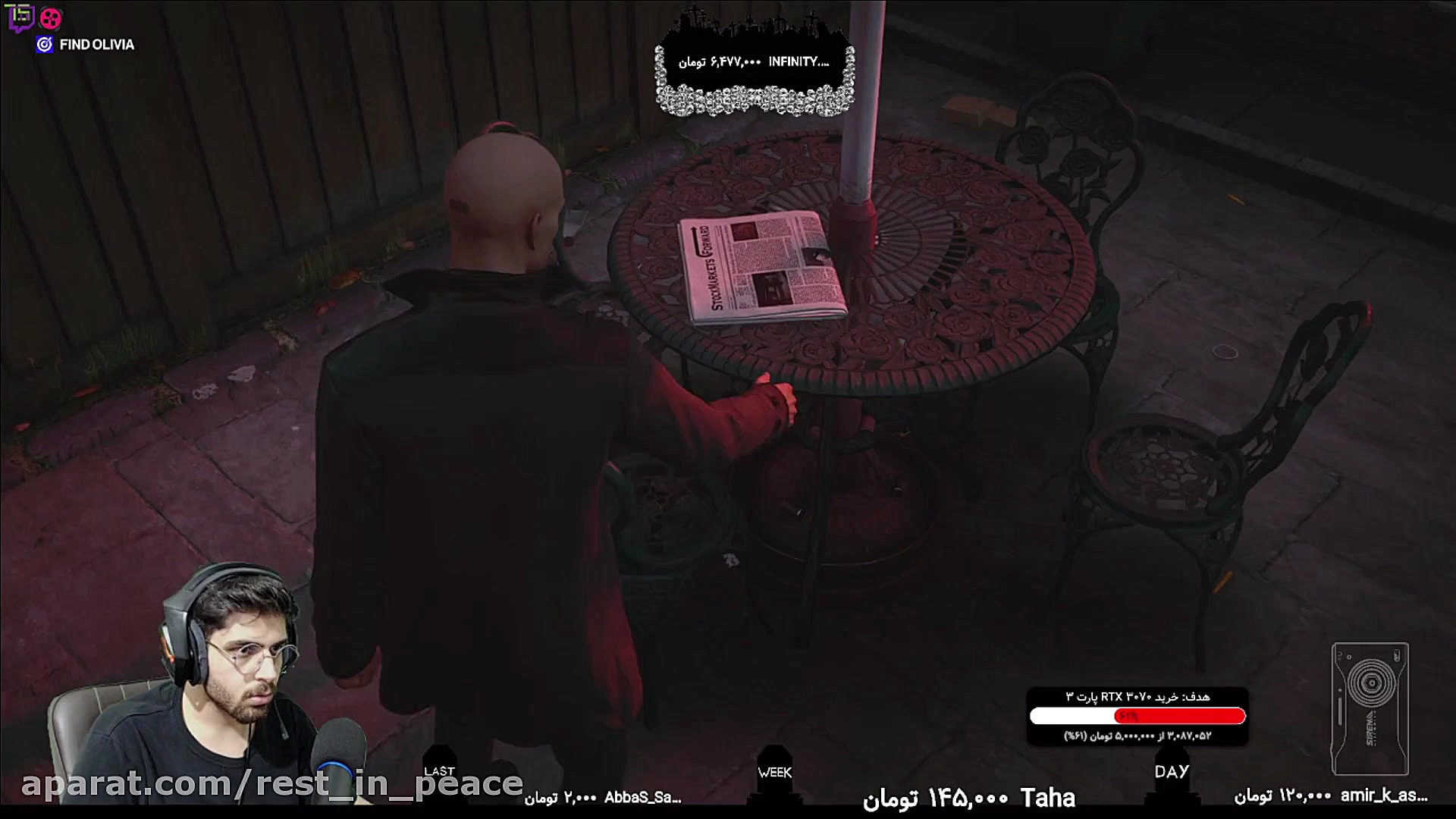 پارت 5 واکترو HITMAN 3 پرووووو...