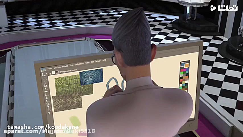 انیمیشن دختر کفشدوزکی  لیدی با...