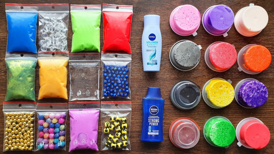 مراحل ساخت اسلایم و مخلوط اسلا...