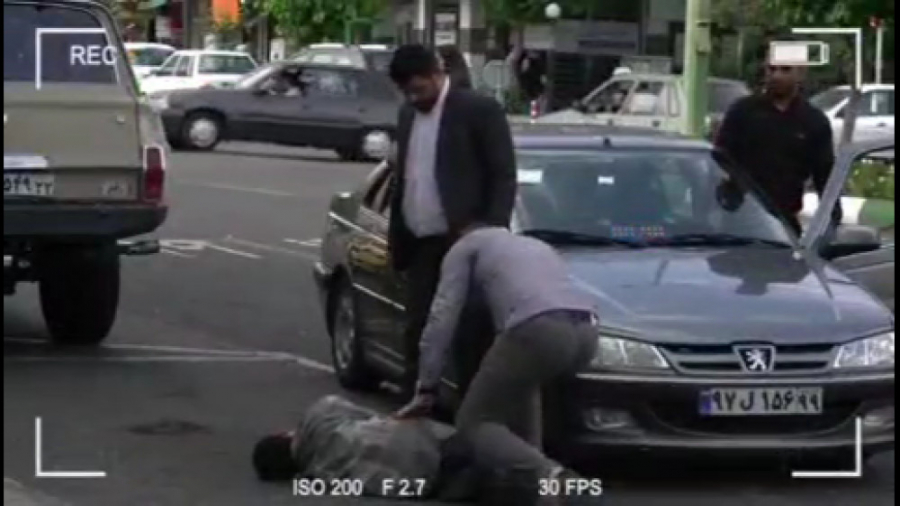 فرار نماینده مجلس بعد از تصادف...