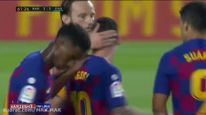 سوپر گل زیبای و عالی لیونل مسی...