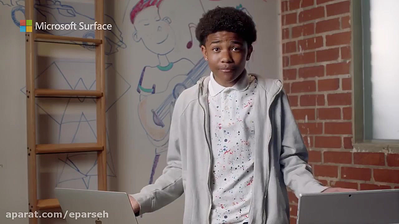 ویدیوی تبلیغاتی سرفیس پرو ۷ پل...