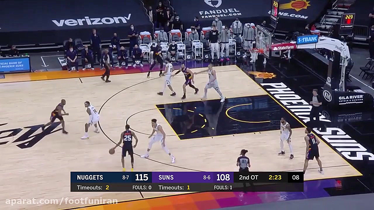 فول هایلایت فینیکس سانز (۶ ۸)...