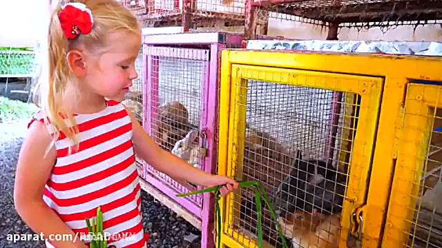 خوابیدن ناستیا و بابایی  ماجرا...