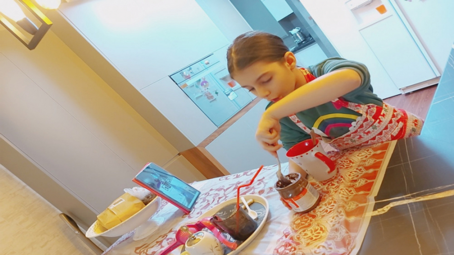 آشپزی آنلاین آوین و هانا ( درخ...