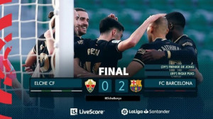 خلاصه بازی الچه 0 2 بارسلونا (...