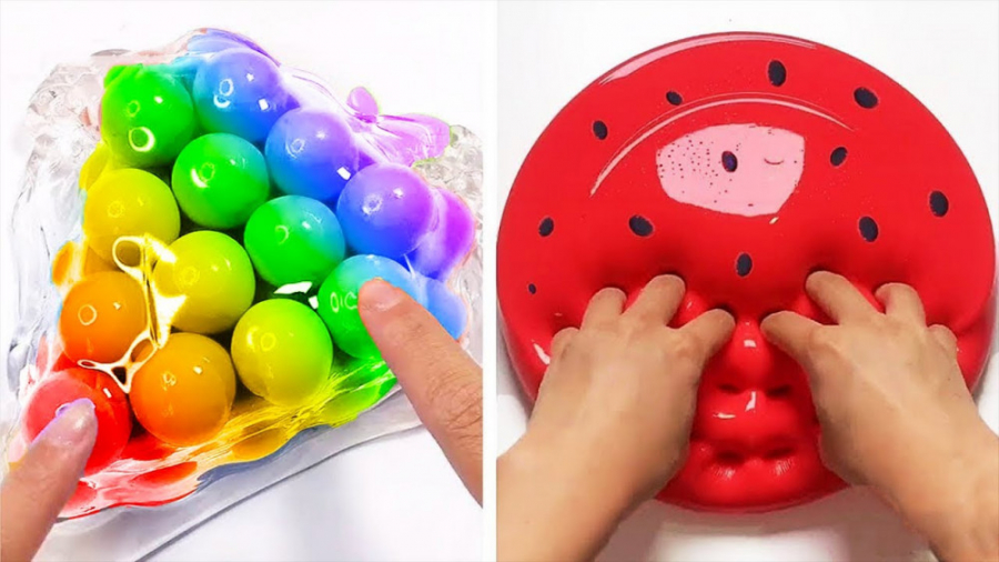 مجموعه جالب اسلایمهای مختلف &r...