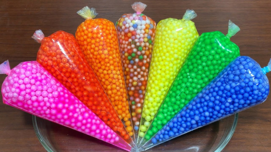 ساخت اسلایم کرانچی و بازی با ا...