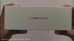 انباکس گوشی هواوی پی 40 پرو...