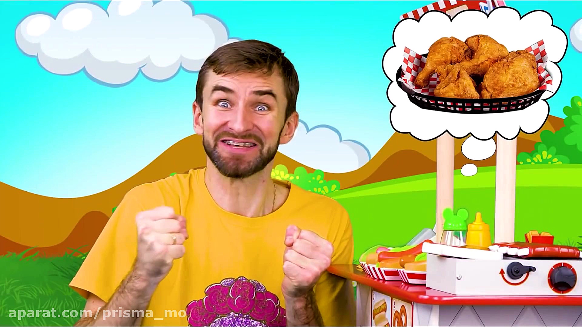 ماجراهای ساشا  فروشگاه مرغ سوخ...