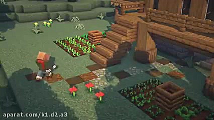 ساخت خانه لوکس و ساده در ماینک...