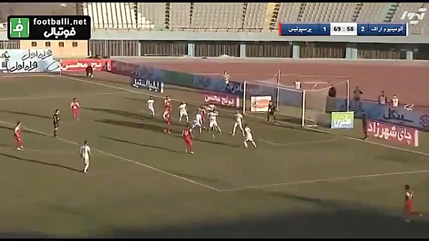 خلاصه ی بازی پرسپولیس در مقابل...