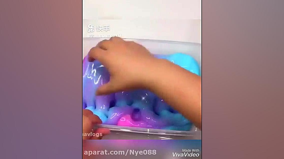 اسلایم گلکسی خامه ای