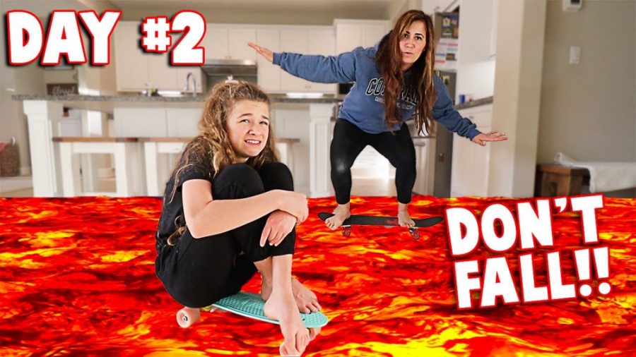 مدی و سیلا  چالش اسکیت برد