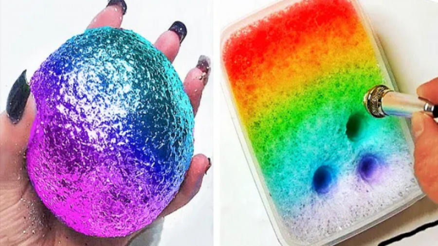 اسلایم آرامش بخش :: بازی با اس...