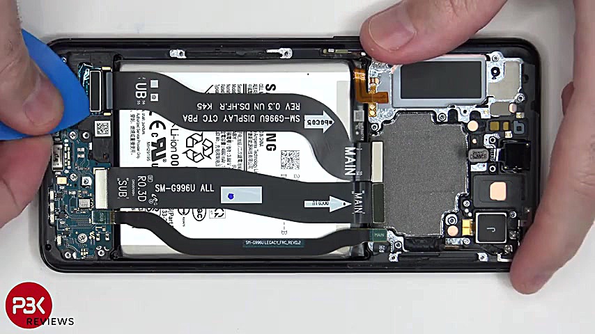 کالبدشکافی گوشی گلکسی اس 21 پل...