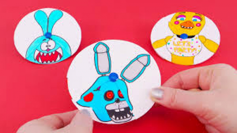 کاردستی متحرک جالب از نقاشی و...