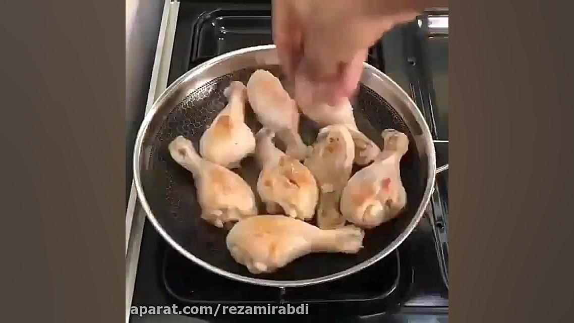 مرصع پلو با مرغ