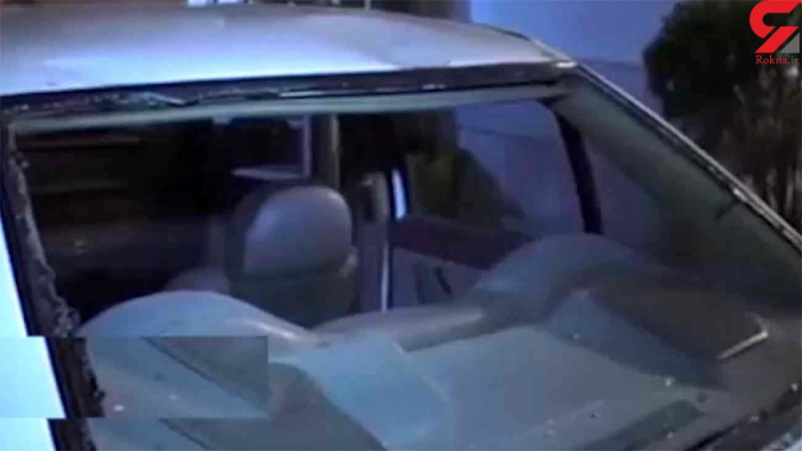 سقوط 2 دختر گلستانی روی ماشین...