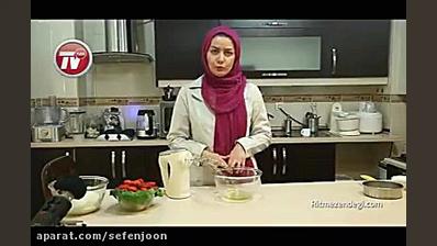 آموزش تهیه شیرینی رولت خامه ای