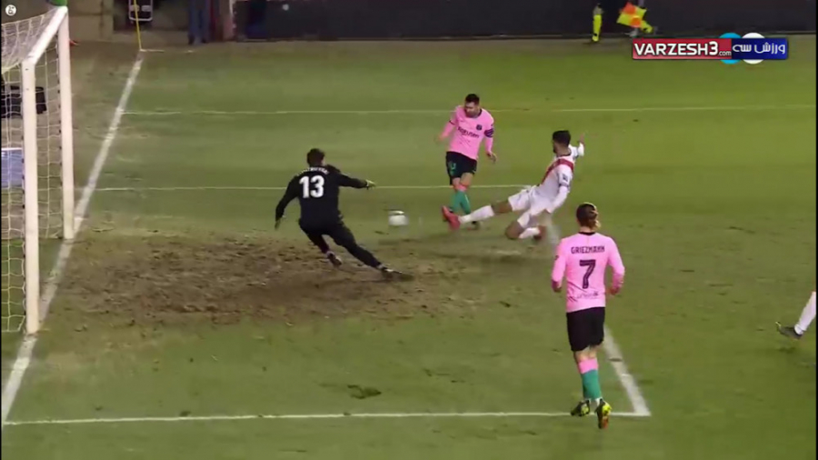 خلاصه بازی بارسلونا و رایووایک...