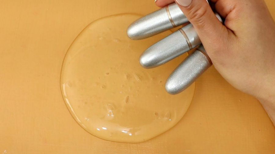 مجموعه اسلایم شفاف  اکلیل  رژ