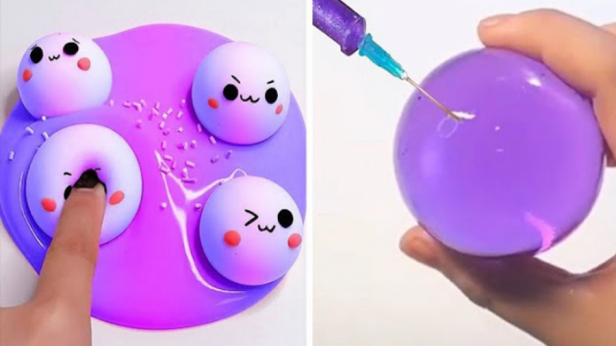 اسلایم آرامش بخش :: اسلایم پفک...