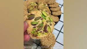 آموزش شیرینی محلی کنجدی