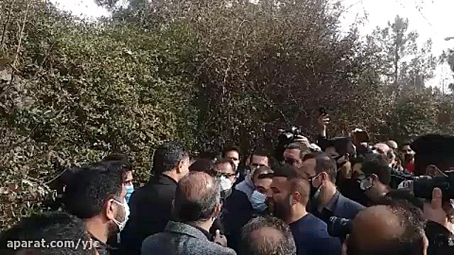 حضور علی کریمی و علی دایی بر س...