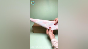 آموزش باکس گل هدیه با جعبه کفش