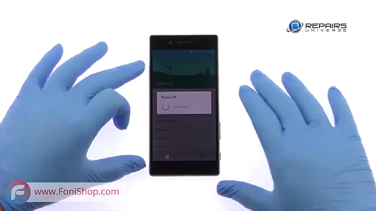 آموزش تعویض باتری گوشی سونی Xp...