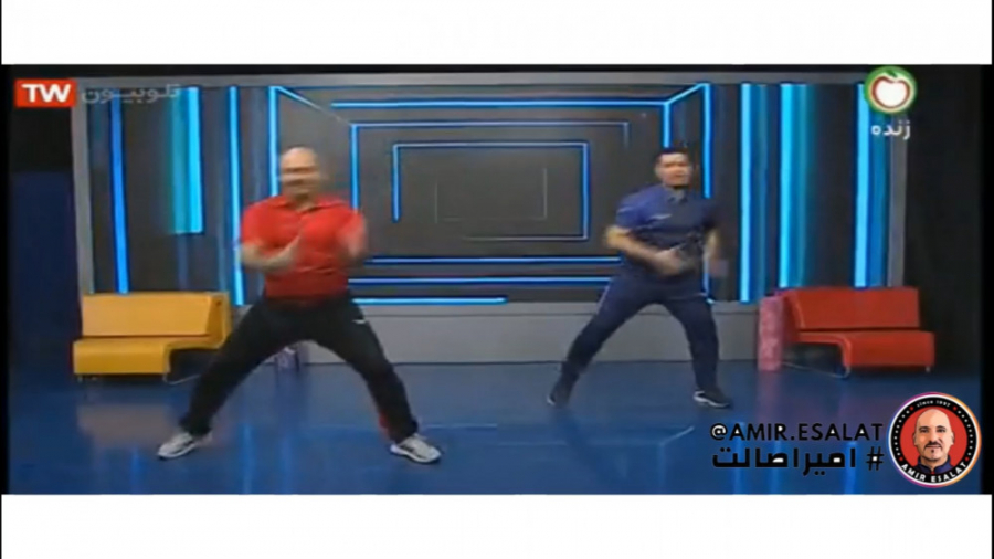 ایروبیک همراه با تمریناتی برای...