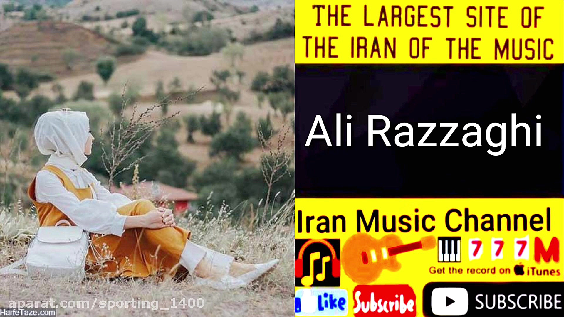 آهنگ غمگین  آهنگ علی رزاقی