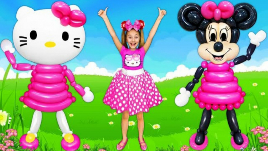 ساشا و آنیتا : بازی با بالون ه...