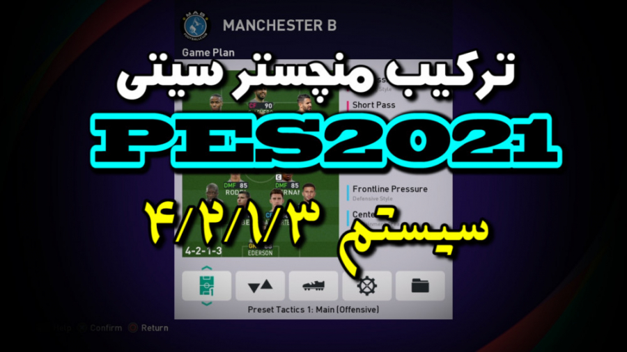 بهترین ترکیب منچسترسیتی در PES...