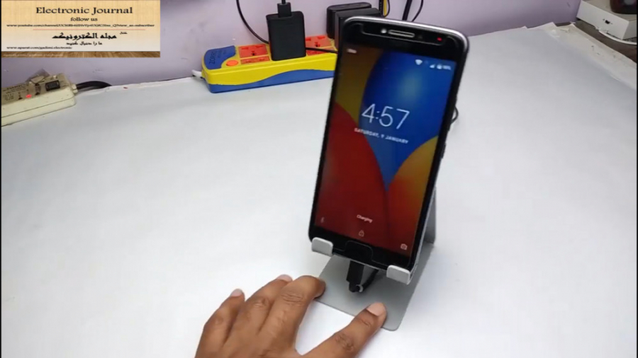ساخت پایه نگهدارنده گوشی موبای...