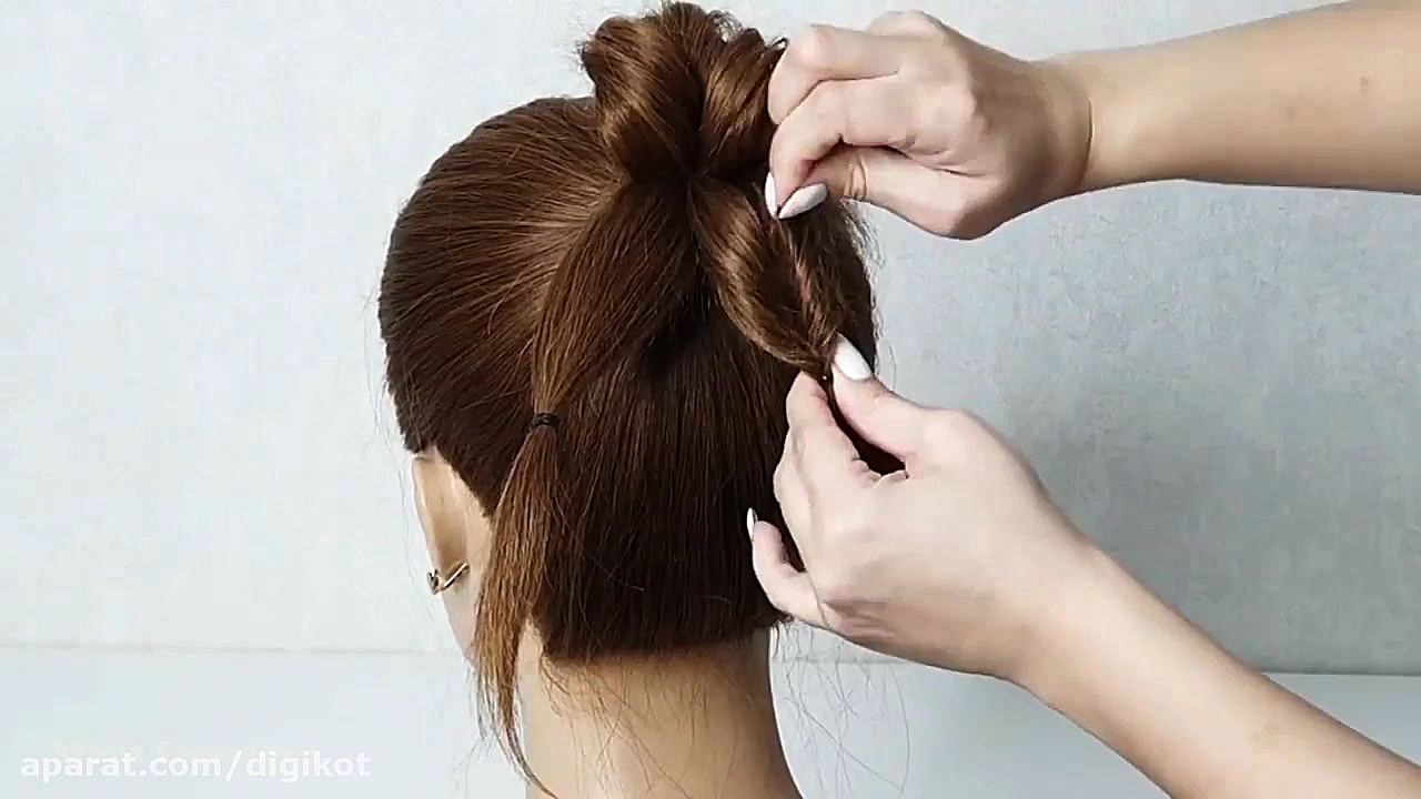 آموزش 10 مدل شینیون زیبا برای...