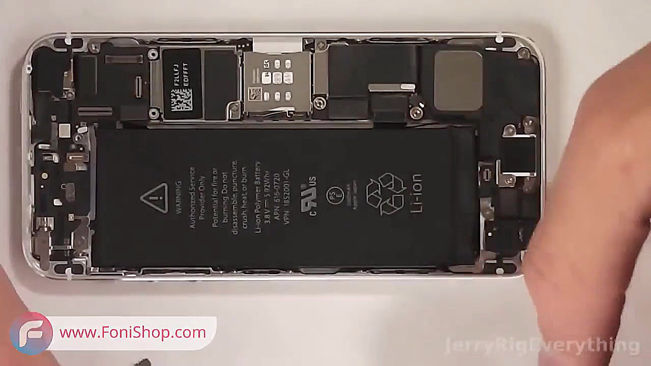 آموزش تعویض باتری گوشی آیفون 5...