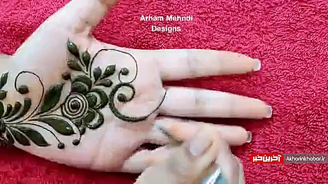 نقش حنا برای علاقه مندان به طر...