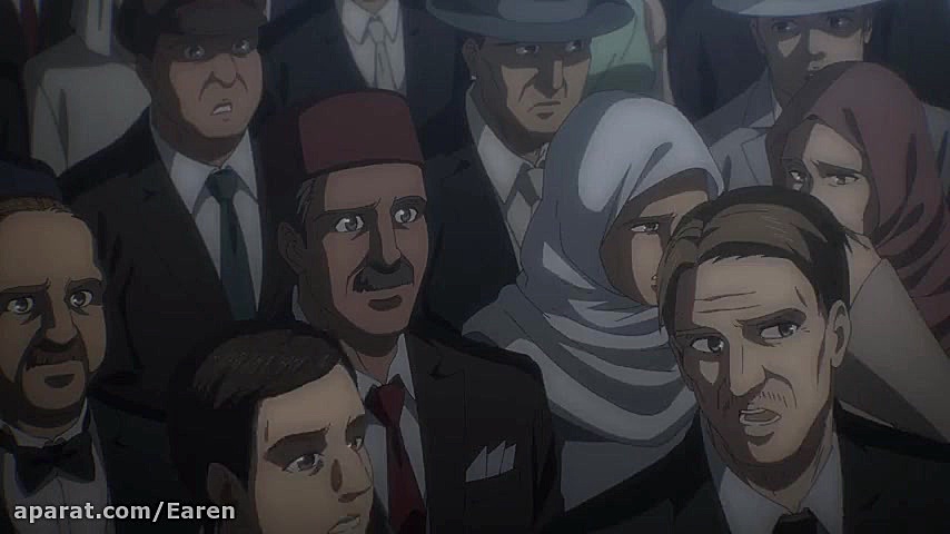 انیمه نبرد با تایتان فصل ۴ قسم...